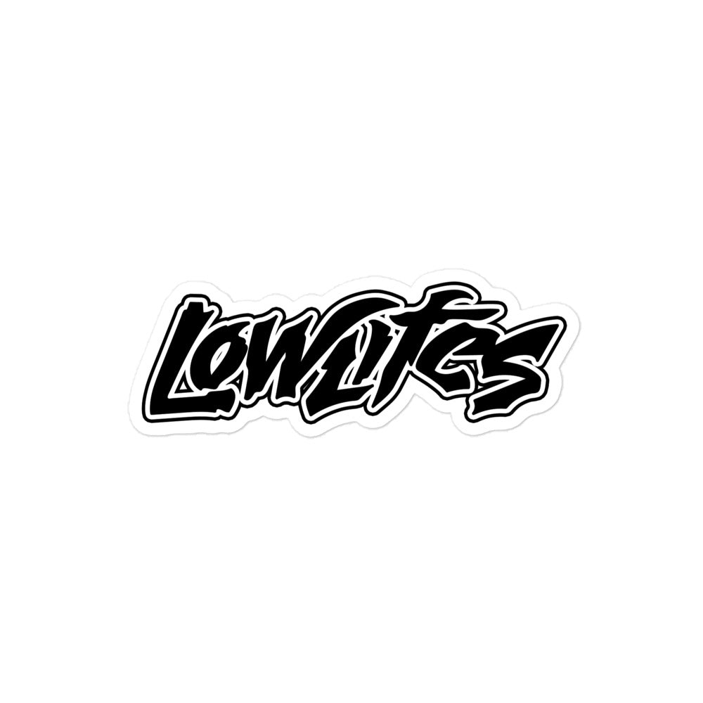 Sticker - Die Cut: Lowlifes Jagged2