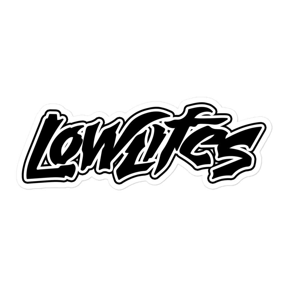 Sticker - Die Cut: Lowlifes Jagged2
