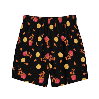 Swim Trunks: Lowlifes - Chicken N' Waffles Blk