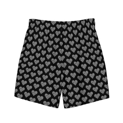 Swim Trunks: D13 - Dick Heart Blk