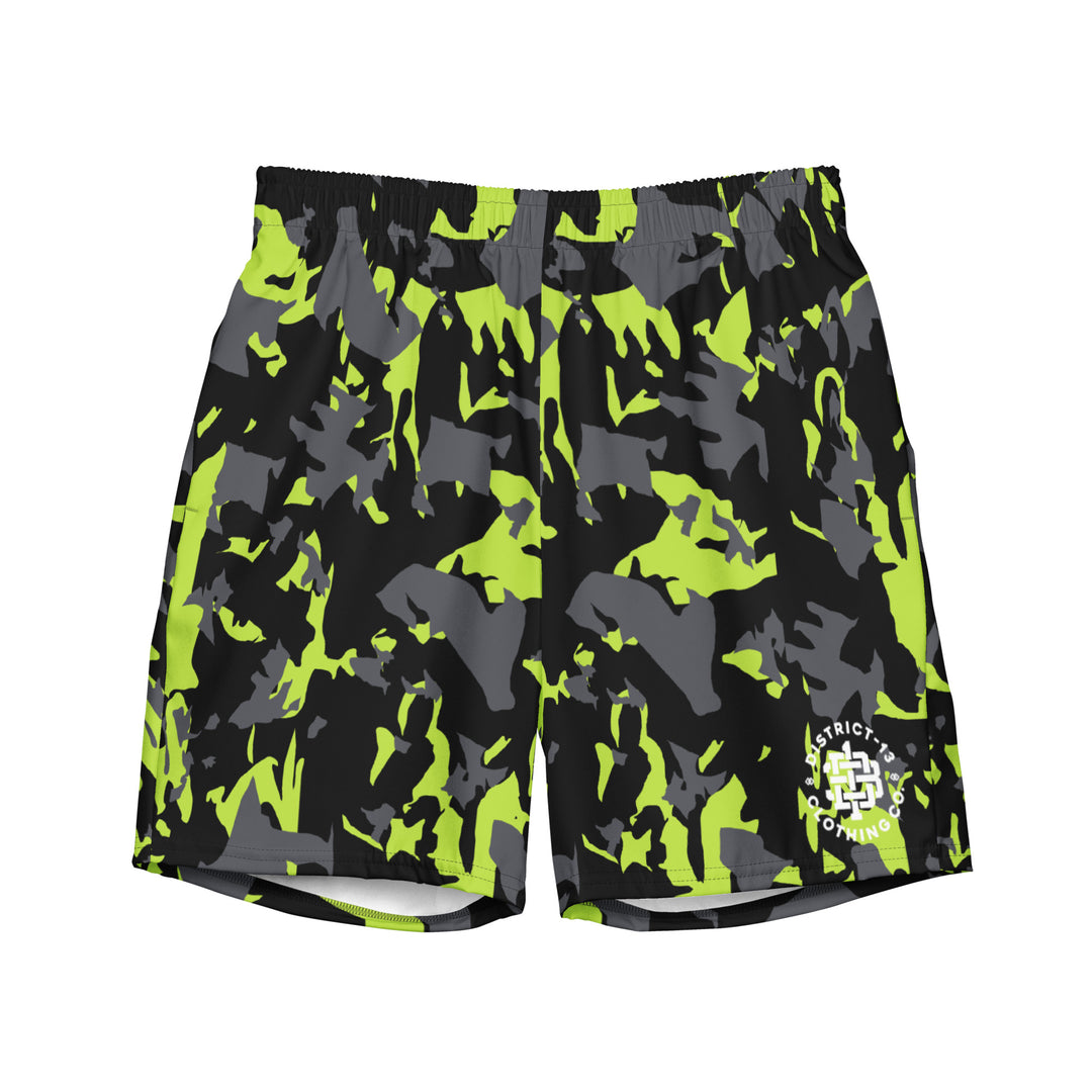 Swim Trunks: D13 - Neon Camo