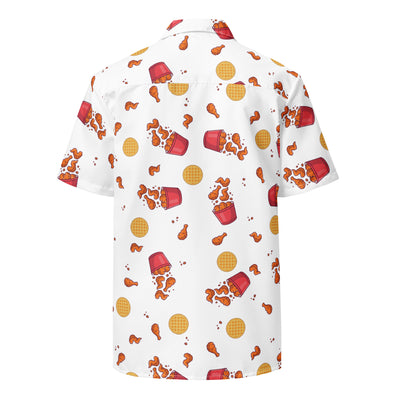 Shirt - Button Up: Lowlifes - Chicken N' Waffles