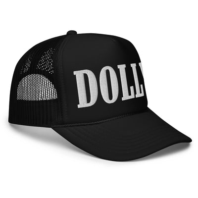 Hat - Emb. Trucker: Lowlifes - Dolly Wht