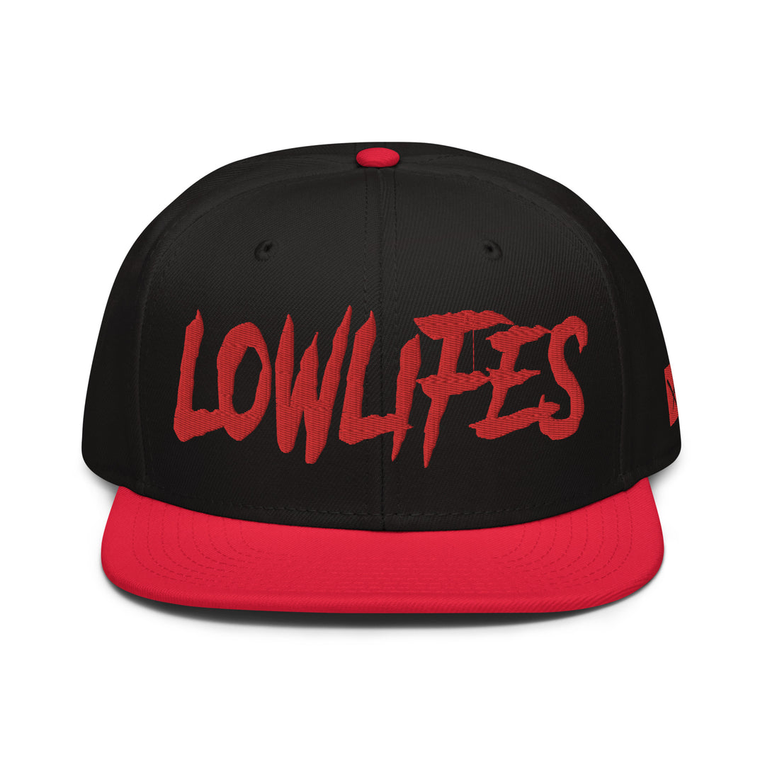 Hat - Snapback: Lowlifes - Logo B/R/R