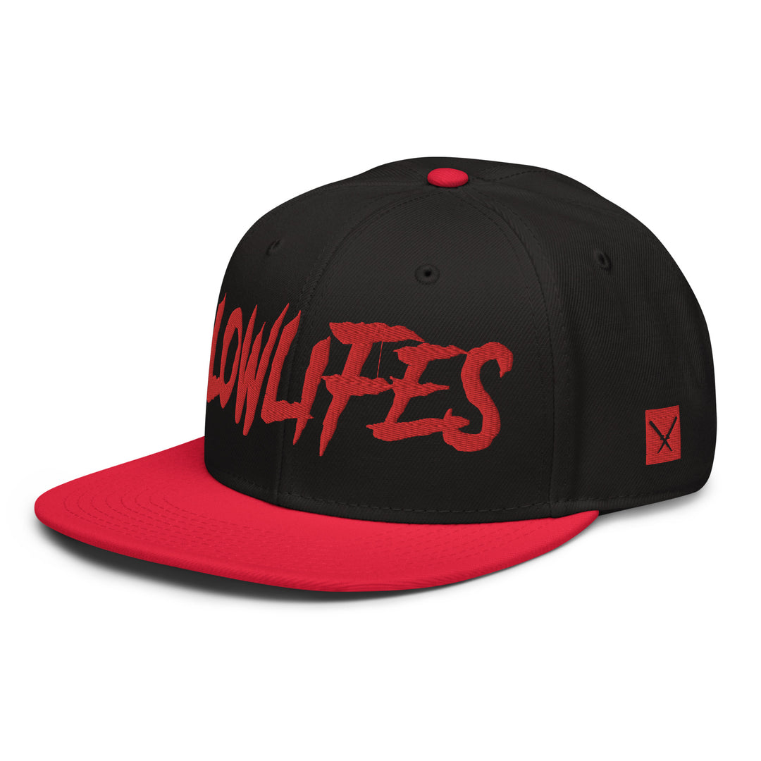 Hat - Snapback: Lowlifes - Logo B/R/R