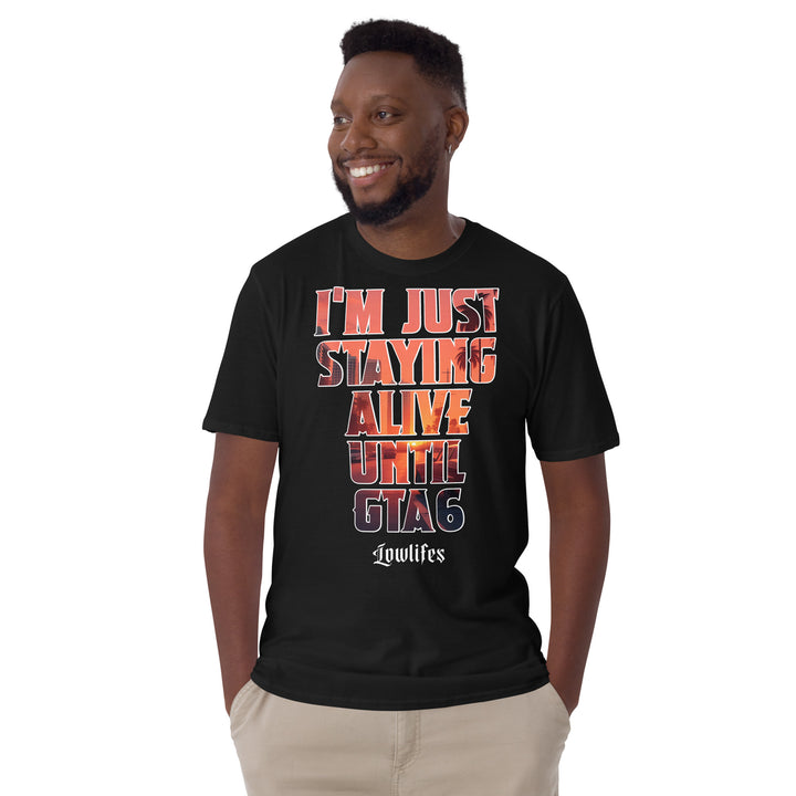 Shirt - Unisex: Lowlifes - Staying Alive Blk