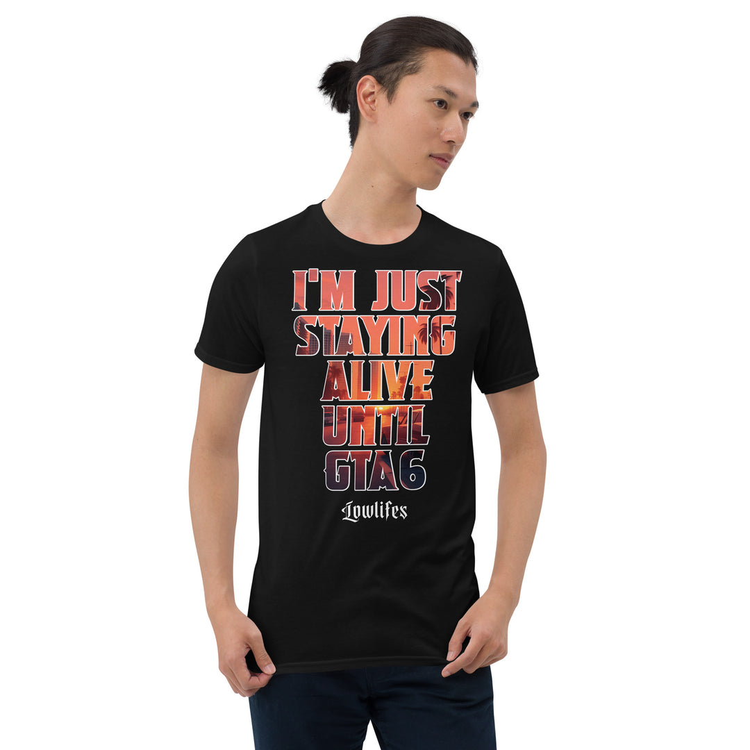 Shirt - Unisex: Lowlifes - Staying Alive Blk