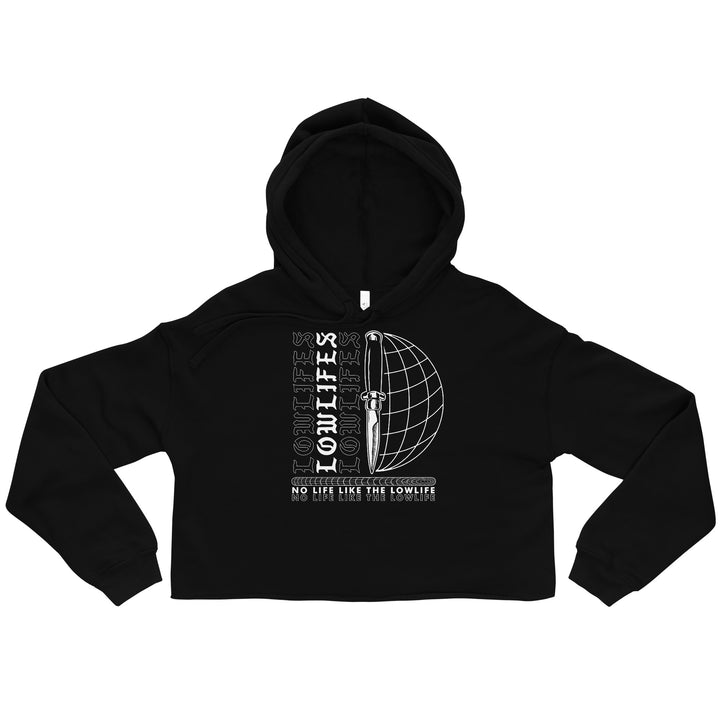 Hoodie - Crop: Lowlifes - Global