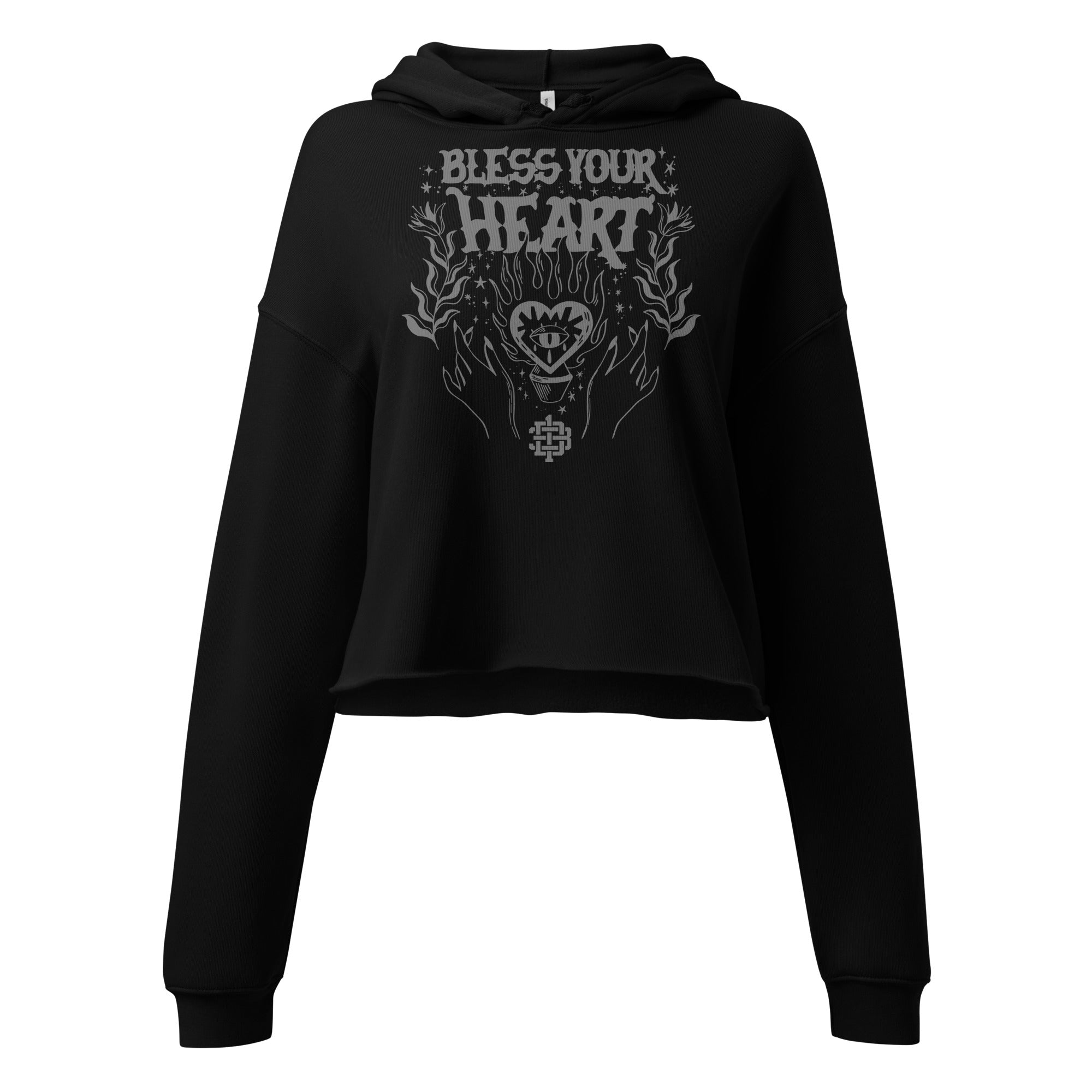 Hoodie - Crop: D13 - Bless Your Heart – District-13 Clothing Co.
