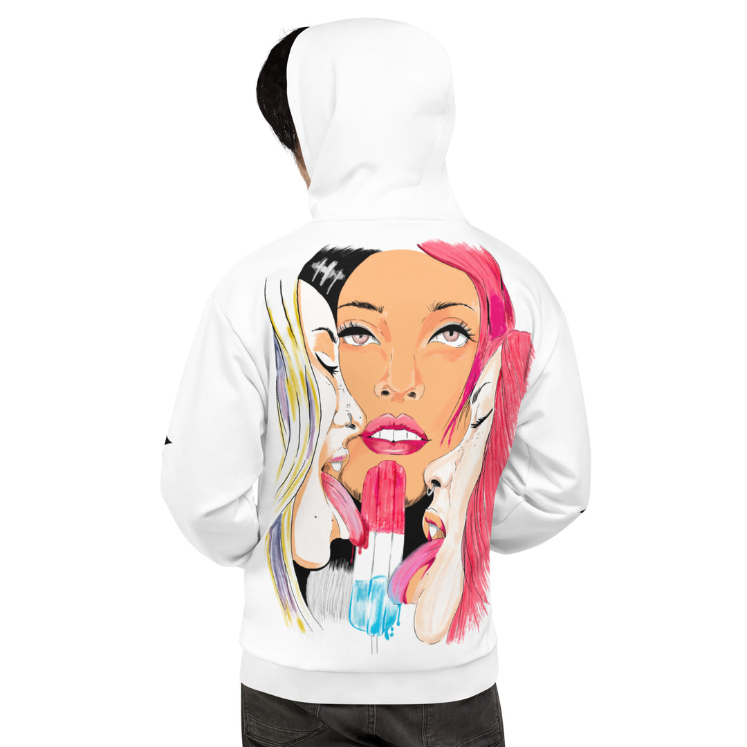 Hoodie - Unisex: Trippy Pop AOP