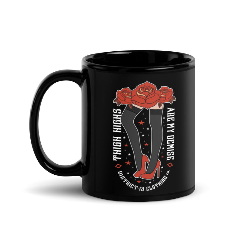 Coffee Mug: D13 - Thigh Highs