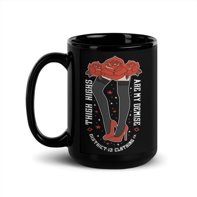 Coffee Mug: D13 - Thigh Highs