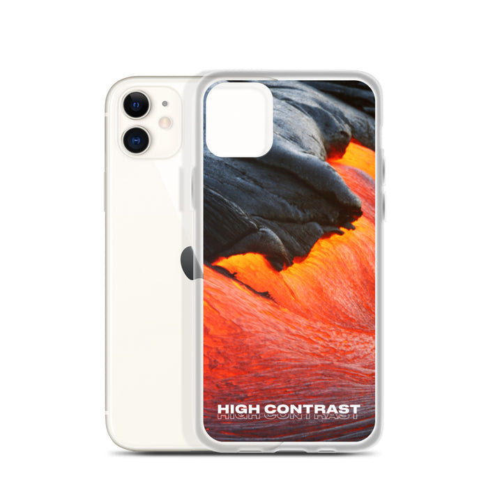 iPhone Case: High Contrast - Lava