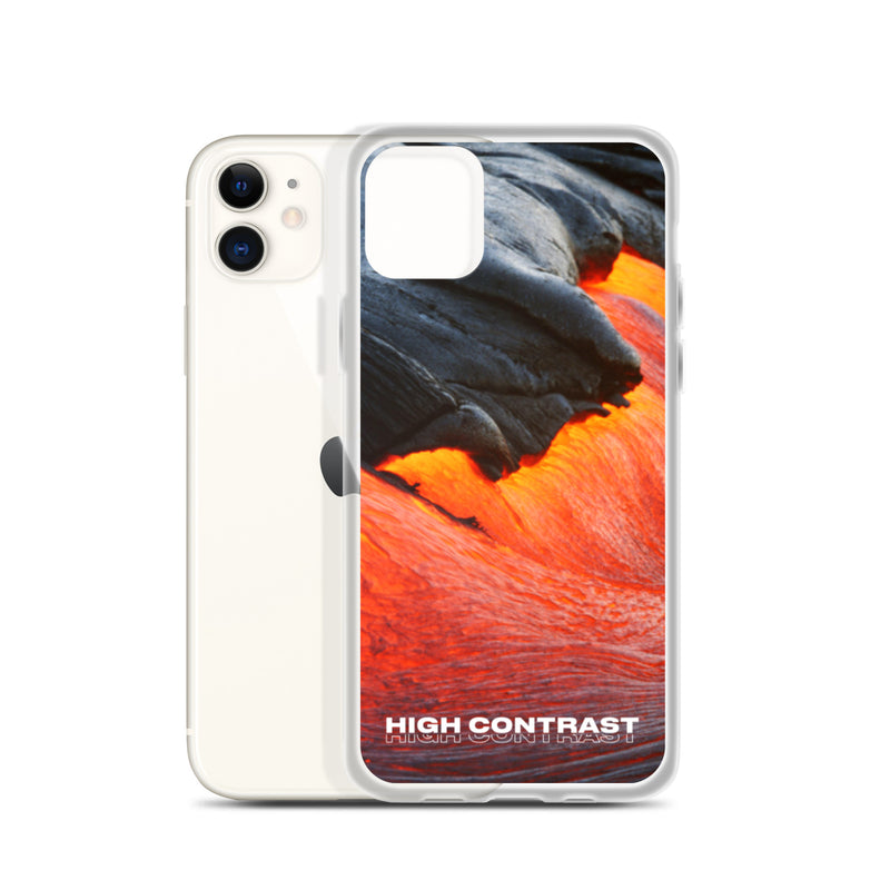 iPhone Case: High Contrast - Lava