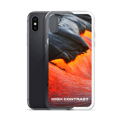 iPhone Case: High Contrast - Lava