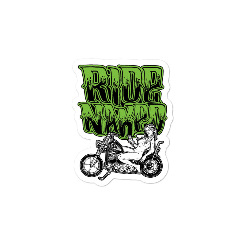 Sticker - Die Cut | D13 - Ride Naked