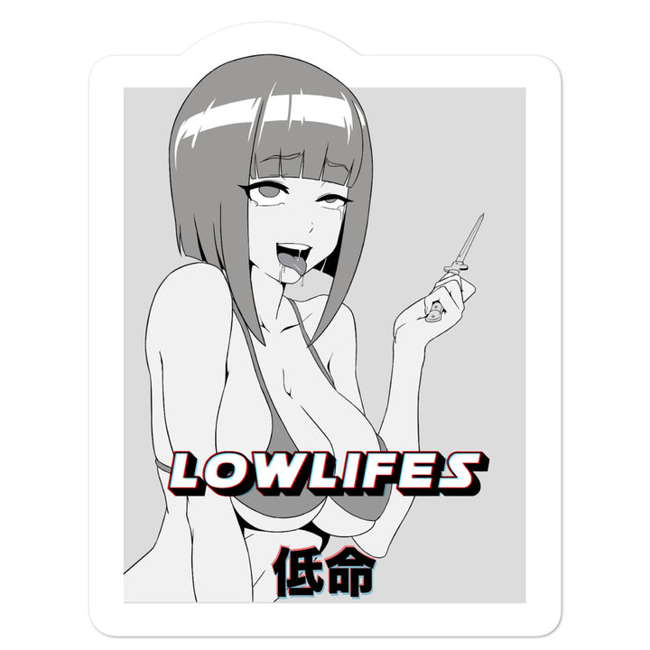 Sticker - Die Cut | Lowlifes - Ahegao