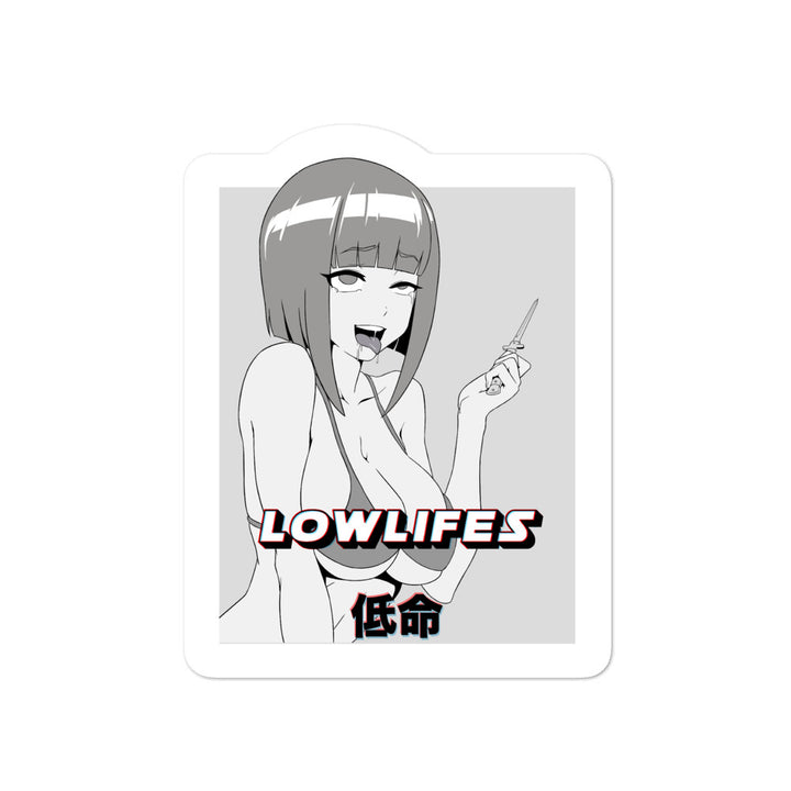 Sticker - Die Cut | Lowlifes - Ahegao