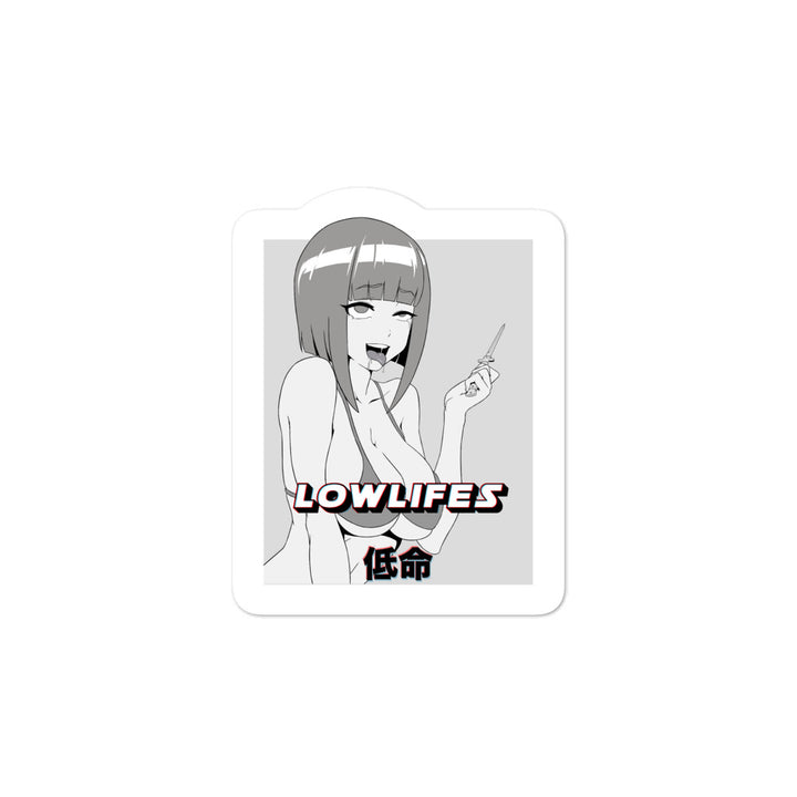 Sticker - Die Cut | Lowlifes - Ahegao