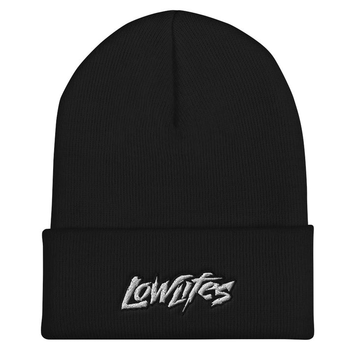 Beanie - Collared | Lowlifes - Jagged Wht
