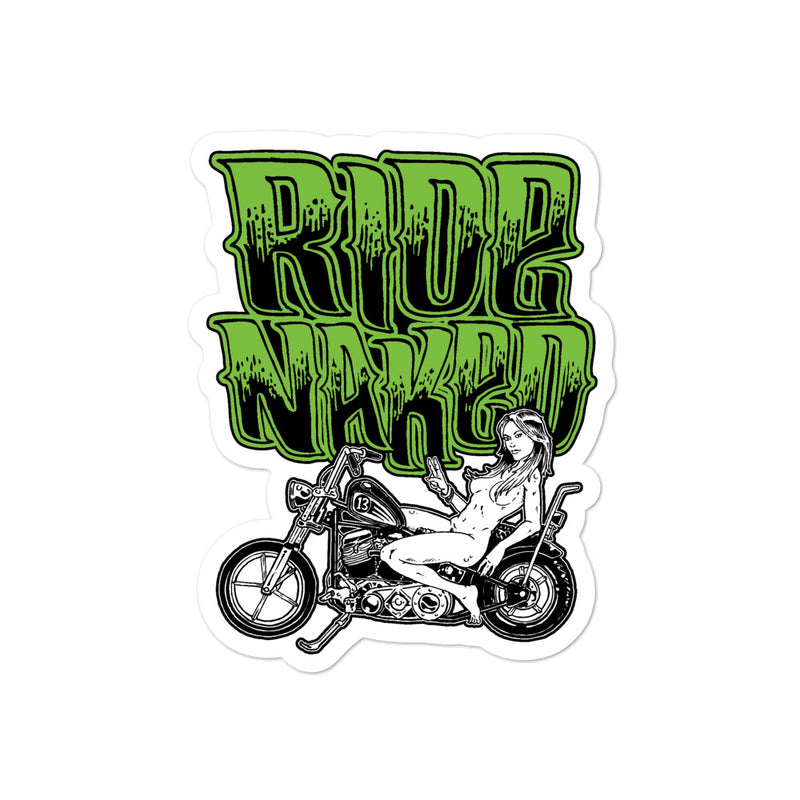 Sticker - Die Cut | D13 - Ride Naked