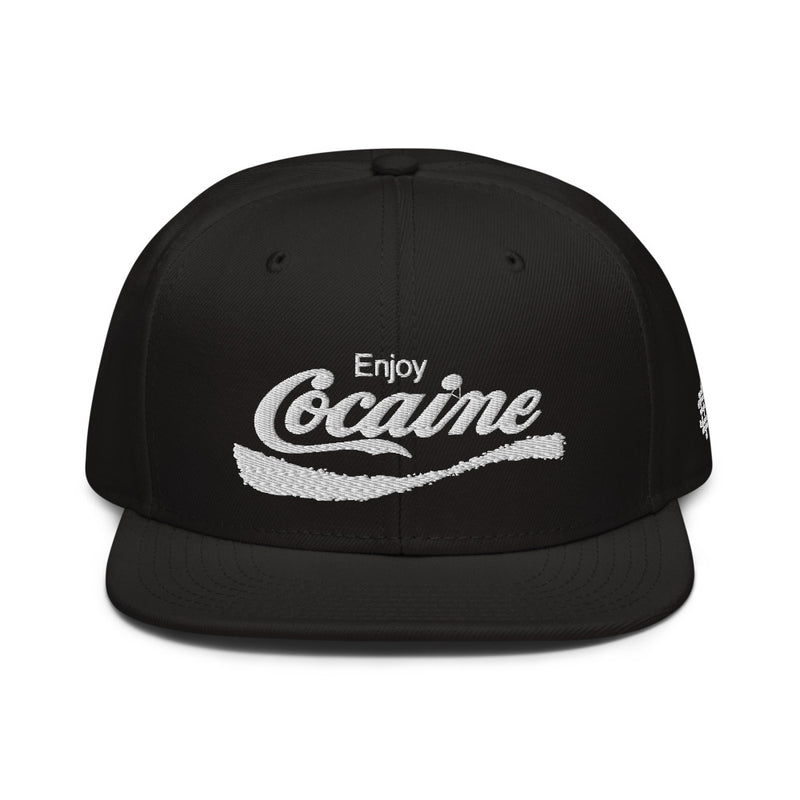 Hat - Snapback: D13 - Enjoy B/B/W