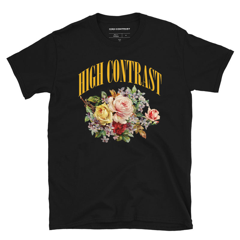 Shirt - Unisex: High Contrast - Floral