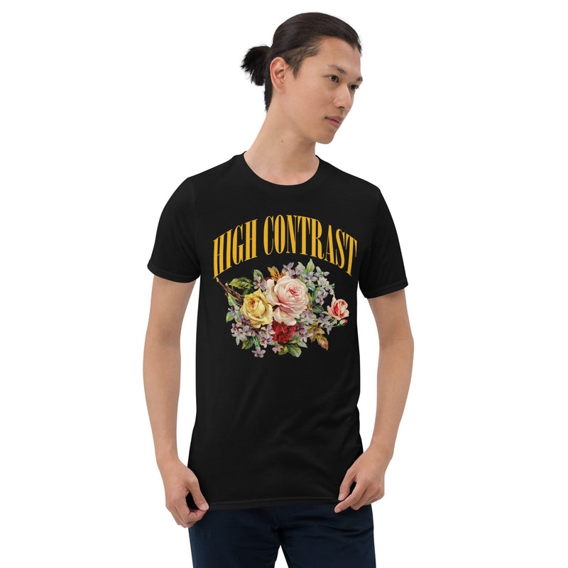 Shirt - Unisex: High Contrast - Floral