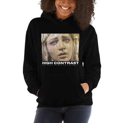 Hoodie - Pullover: High Contrast - TearsB