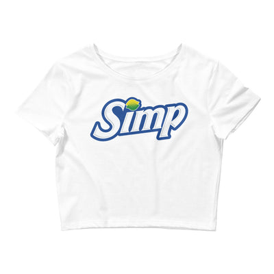 Shirt - Crop: w33dhead - Simp Wht